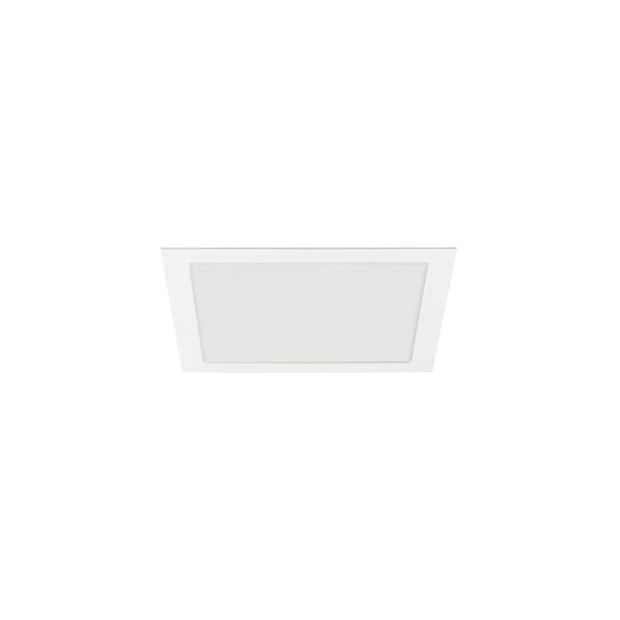 SLV 1012205 SENSER 2.0 30, RL, square, PHASE, recessed ceiling luminaire, 3000 K / 4000 K, 25 W, 90°, white (MD24)