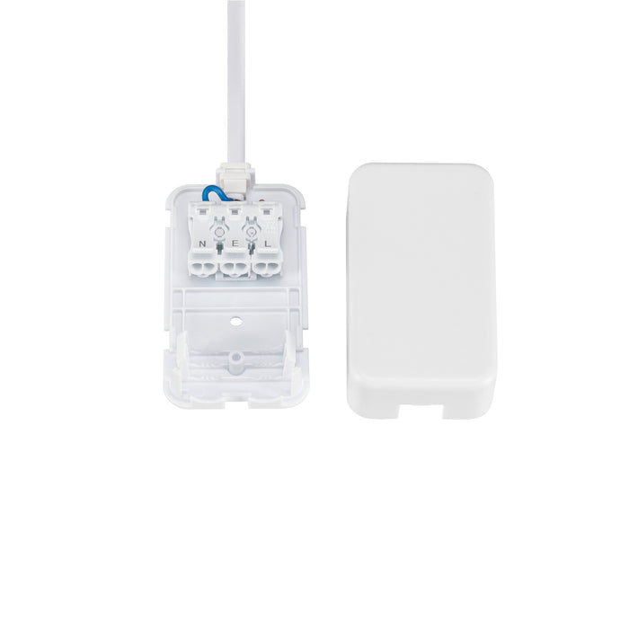 SLV 1012205 SENSER 2.0 30, RL, square, PHASE, recessed ceiling luminaire, 3000 K / 4000 K, 25 W, 90°, white (MD27)