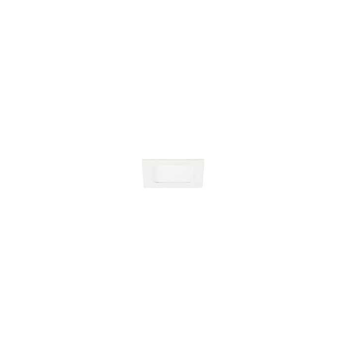 SLV 1012207 SENSER 2.0 12, RL, square, DALI, recessed ceiling luminaire, 3000 K / 4000 K, 7 W, 90°, white (MD24)