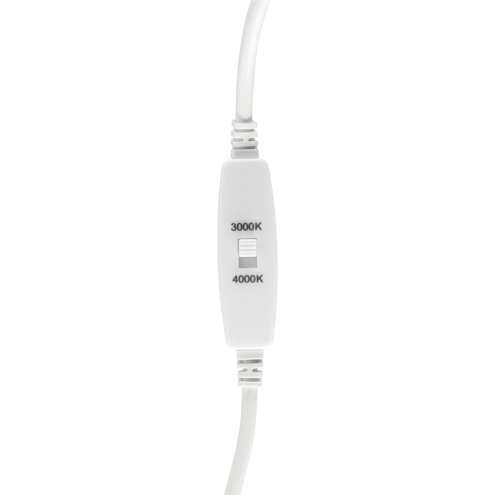SLV 1012209 SENSER 2.0 24, RL, round, DALI, recessed ceiling luminaire, 3000 K / 4000 K, 18 W, 90°, white (MD25)