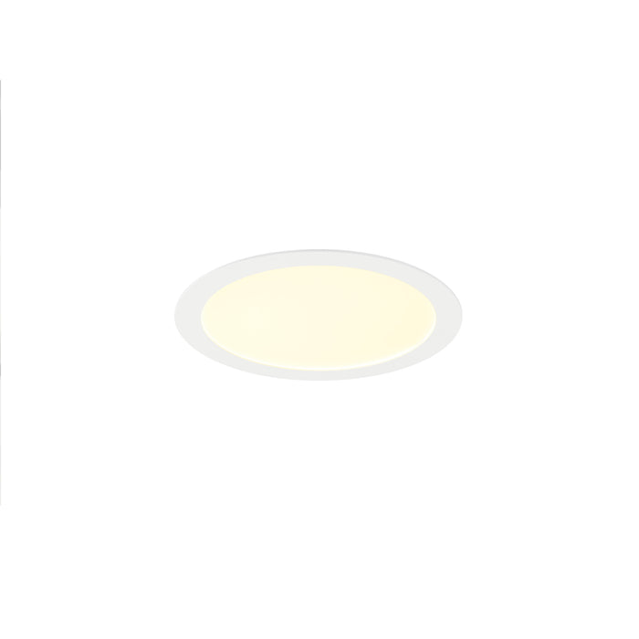 SLV 1012211 SENSER 2.0 30, RL, round, DALI, recessed ceiling luminaire, 3000 K / 4000 K, 24 W, 90°, white (MD23)