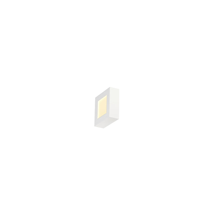 SLV 1012214 SENSER 2.0 12, CW, square, PHASE, surface-mounted wall and ceiling luminaire, 3000 K / 4000 K, 7.2 W, 90°, white (MD25)