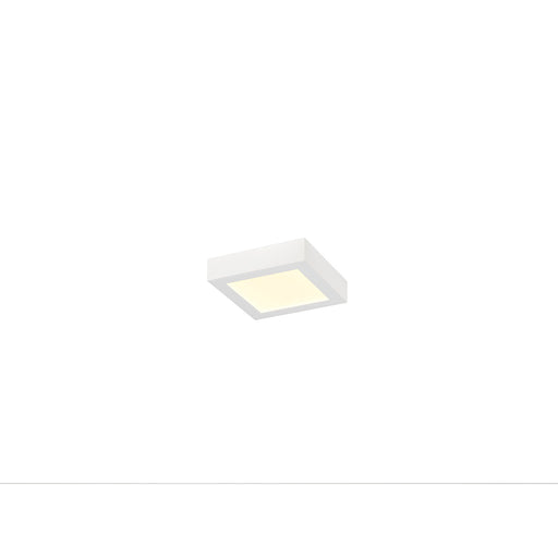 SLV 1012216 SENSER 2.0 18, CW, square, PHASE, surface-mounted wall and ceiling luminaire, 3000 K / 4000 K, 14 W, 90°, white (MD01)