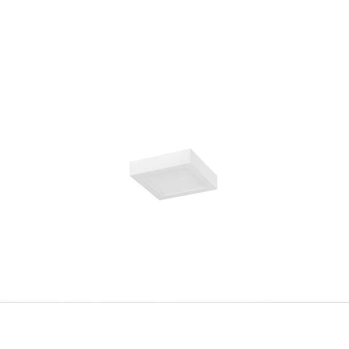 SLV 1012216 SENSER 2.0 18, CW, square, PHASE, surface-mounted wall and ceiling luminaire, 3000 K / 4000 K, 14 W, 90°, white (MD24)