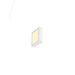 SLV 1012216 SENSER 2.0 18, CW, square, PHASE, surface-mounted wall and ceiling luminaire, 3000 K / 4000 K, 14 W, 90°, white (MD25)