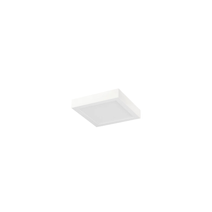 SLV 1012218 SENSER 2.0 24, CW, square, PHASE, surface-mounted wall and ceiling luminaire, 3000 K / 4000 K, 23 W, 90°, white (MD24)