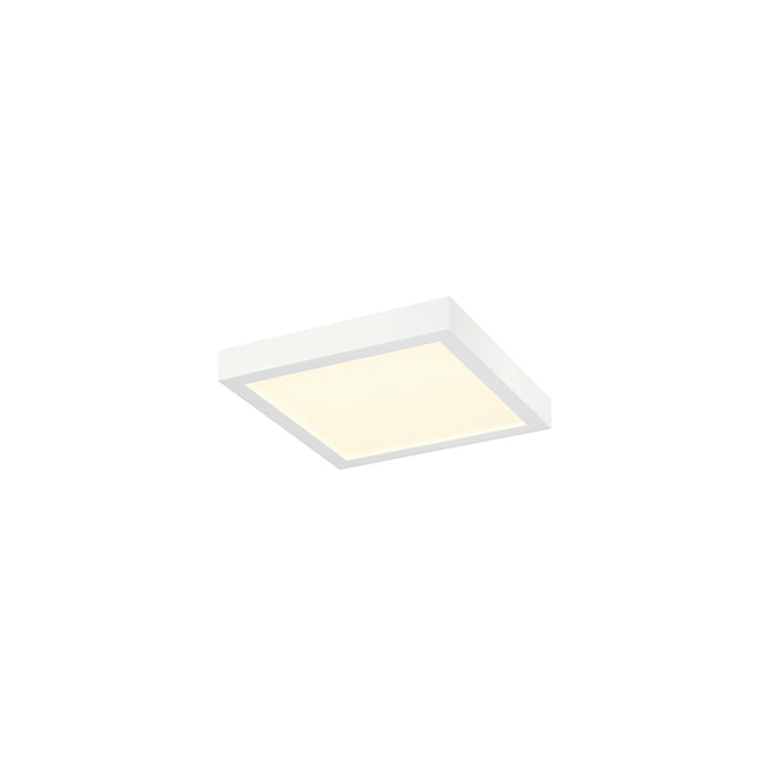 SLV 1012220 SENSER 2.0 30, CW, square, PHASE, wall and ceiling surface-mounted luminaire, 3000 K / 4000 K, 28 W, 90°, white (MD01)