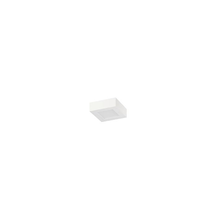 SLV 1012222 SENSER 2.0 12, CW, square, DALI, surface-mounted wall and ceiling luminaire, 3000 K / 4000 K, 7 W, 90°, white (MD24)