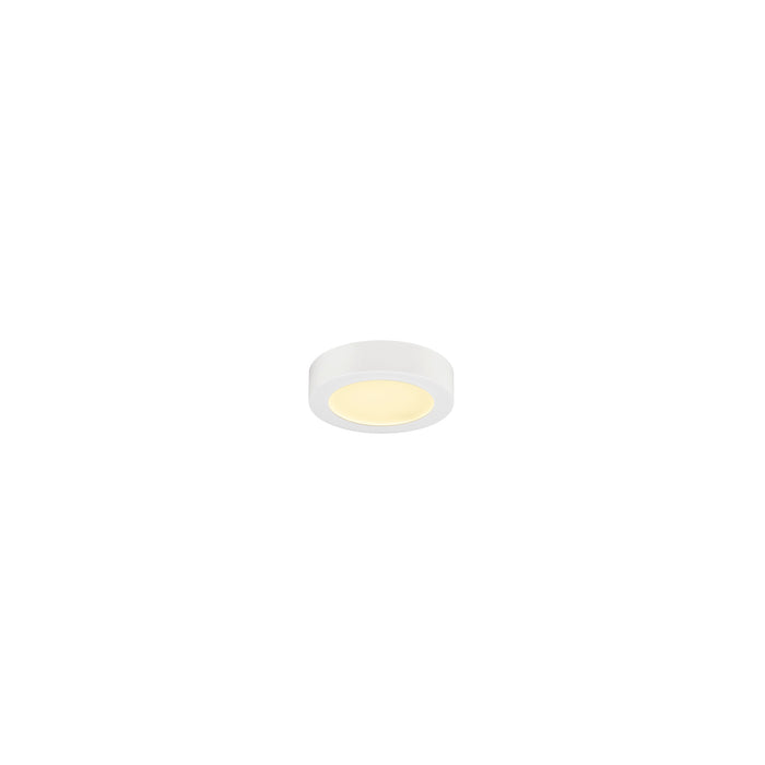 SLV 1012215 SENSER 2.0 18, CW, round, PHASE, surface-mounted wall and ceiling luminaire, 3000 K / 4000 K, 14 W, 90°, white (MD23)