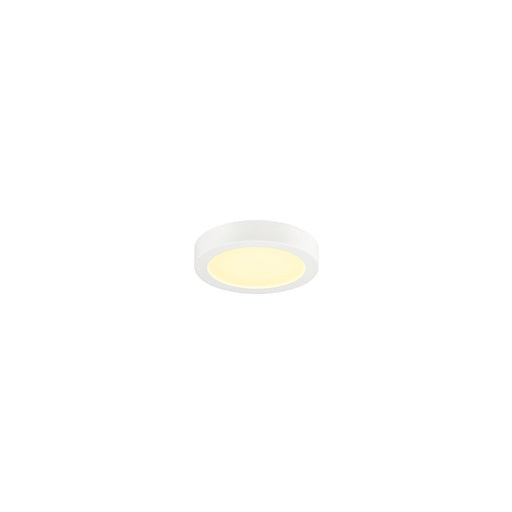 SLV 1012225 SENSER 2.0 24, CW, round, DALI, surface-mounted wall and ceiling luminaire, 3000 K / 4000 K, 23 W, 90°, white (MD01)