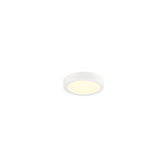 SLV 1012217 SENSER 2.0 24, CW, round, PHASE, surface-mounted wall and ceiling luminaire, 3000 K / 4000 K, 23 W, 90°, white (MD24)