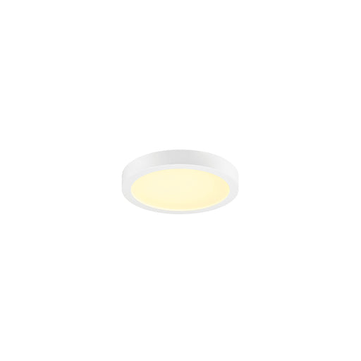 SLV 1012227 SENSER 2.0 30, CW, round, DALI, wall and ceiling surface-mounted luminaire, 3000 K / 4000 K, 27 W, 90°, white (MD01)