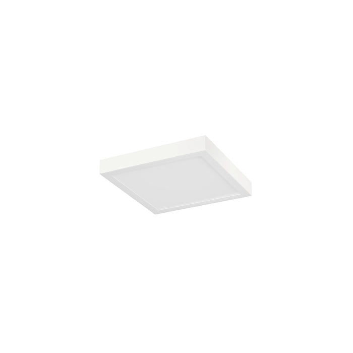 SLV 1012228 SENSER 2.0 30, CW, square, DALI, surface-mounted wall and ceiling luminaire, 3000 K / 4000 K, 27 W, 90°, white (MD24)