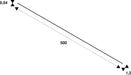 SLV 1012254 LED STRIP COB TW, S, IP67, 2700 K/ 6500 K, L: 500 cm, 3800/4300 lm (MD12)