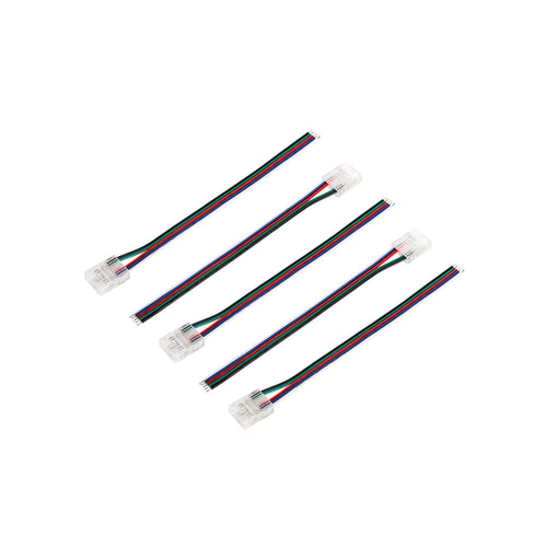 SLV 1012286 LED STRIP CONNECTOR COB, FEED-IN RGBW S, clear (MD01)