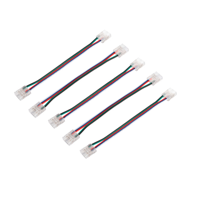 SLV 1012291 LED STRIP CONNECTOR COB, CABLE RGBW S, clear (MD01)
