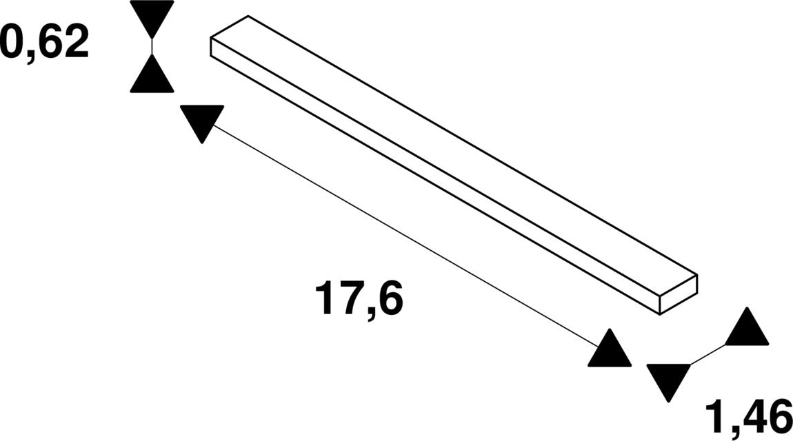 SLV 1012291 LED STRIP CONNECTOR COB, CABLE RGBW S, clear (MD12)