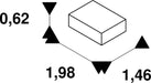 SLV 1012296 LED STRIP CONNECTOR COB, DIRECT RGBW S, clear (MD12)