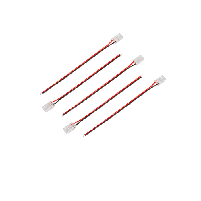 SLV 1012305 LED STRIP CONNECTOR SMD, FEED-IN S 8MM, clear (MD01)