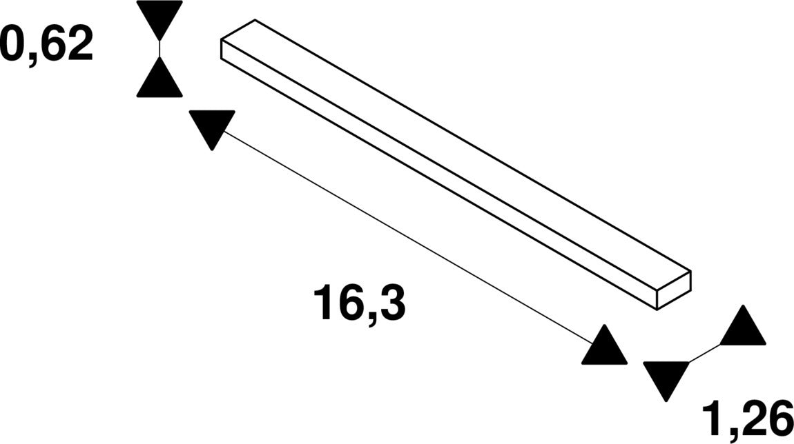 SLV 1012308 LED STRIP CONNECTOR SMD, FEED-IN TW S, clear (MD12)