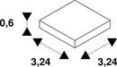 SLV 1012323 LEDSTRIP CONNECTOR SMD, 90° TW S, clear (MD12)