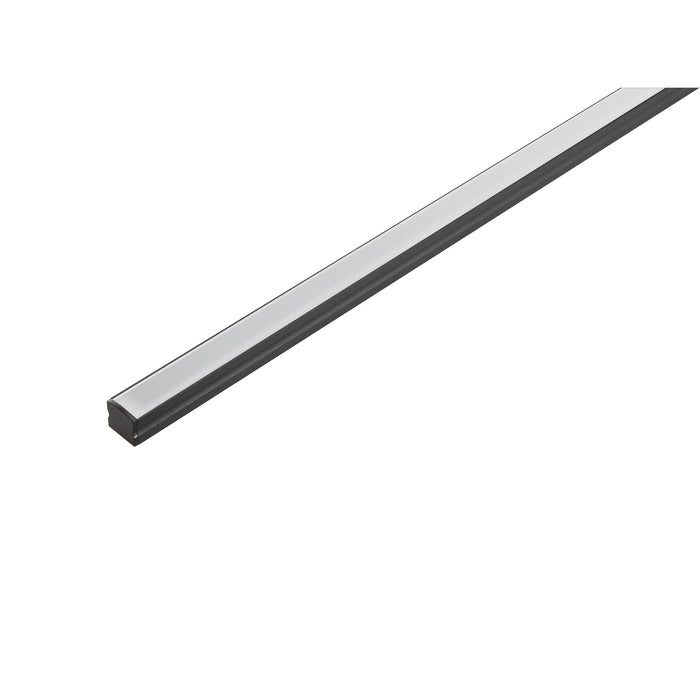 SLV 1012332 LED STRIP PROFILE SURFACE-MOUNTED, S, black (MD01)