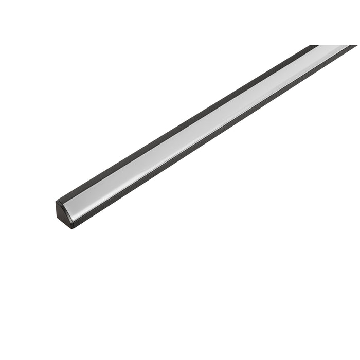 SLV 1012340 LED STRIP PROFILE SQUARE, S, black (MD01)