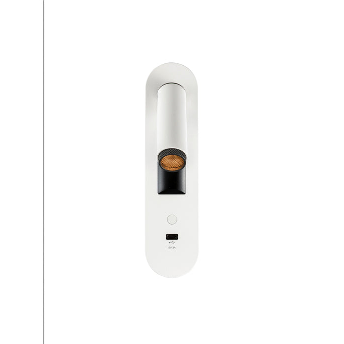 SLV 1012363 GRIP! S, WL, recessed wall luminaire, 2700 K, 4.2 W, switch, 29°, white / black (MD24)