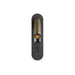 SLV 1012365 GRIP! S, WL, recessed wall luminaire, 2700 K, 4.2 W, switch, 29°, bronze / black (MD24)