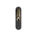 SLV 1012365 GRIP! S, WL, recessed wall luminaire, 2700 K, 4.2 W, switch, 29°, bronze / black (MD25)