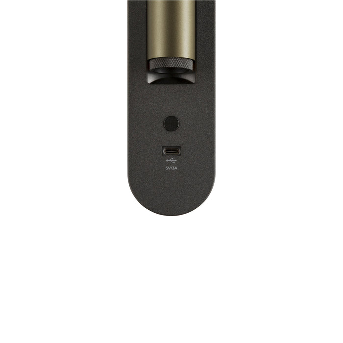 SLV 1012365 GRIP! S, WL, recessed wall luminaire, 2700 K, 4.2 W, switch, 29°, bronze / black (MD26)