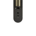 SLV 1012365 GRIP! S, WL, recessed wall luminaire, 2700 K, 4.2 W, switch, 29°, bronze / black (MD26)