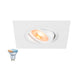 SLV 1012497 NEW TRIA 75 XL SMART SET, DL, SQUARE, GU10, PAR16, ZIGBEE, TW, recessed ceiling luminaire, aluminium (MD01)
