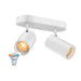 SLV 1012507 ASTO TUBE SMART SET, CW, DOUBLE, GU10, PAR16, ZIGBEE, TW, surface-mounted wall and ceiling luminaire, white (MD01)