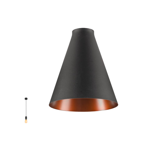 SLV 1012534 LALU SMART SET, PD, E27, A60, ZIGBEE, RGBW, pendant light, black (MD01)