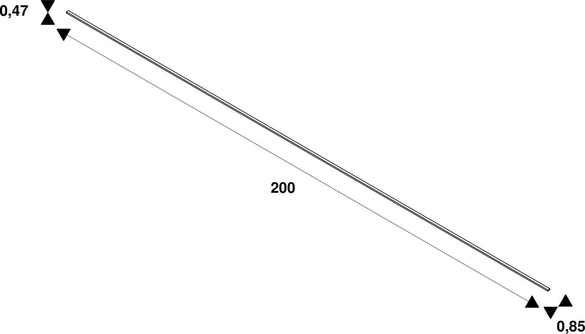 SLV 1012539 LED STRIP DIFFUSER, tiles and plaster, opal, XS (MD12)