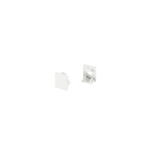 SLV 1012555 LED STRIP END CAPS, SURFACE-MOUNTED, XS, white (MD01)