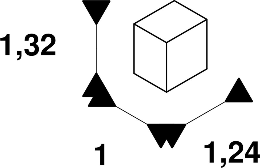 SLV 1012556 LED STRIP END CAPS, Tile, XS (MD12)