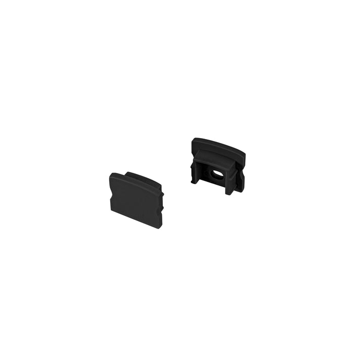 SLV 1012558 LED STRIP END CAPS, SURFACE-MOUNTED, S, black (MD01)