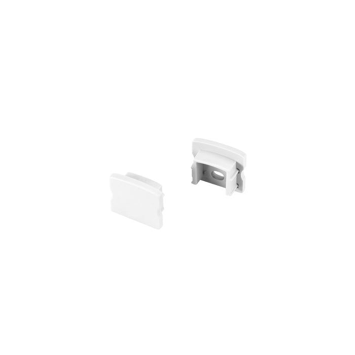 SLV 1012559 LED STRIP END CAPS, SURFACE-MOUNTED, S, white (MD01)