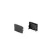 SLV 1012566 LED STRIP END CAPS, SURFACE-MOUNTED, M, black (MD01)