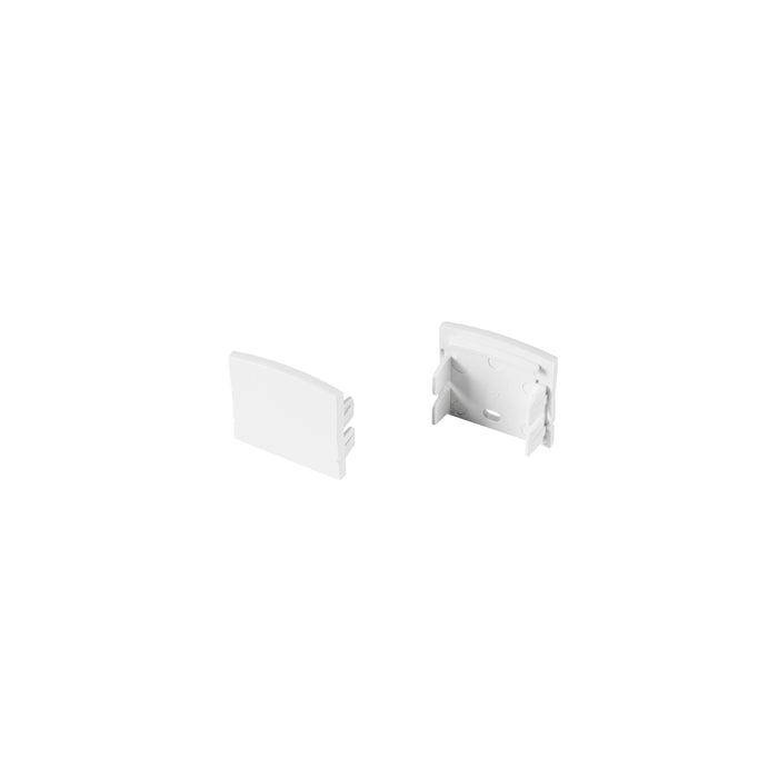 SLV 1012567 LED STRIP END CAPS, SURFACE-MOUNTED, M, white (MD01)