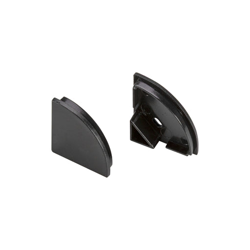 SLV 1012570 LED STRIP END CAPS, CORNER, M, black (MD01)