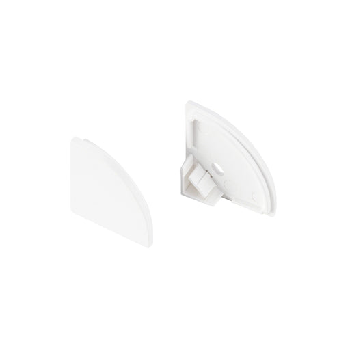 SLV 1012571 LED STRIP END CAPS, CORNER, M, white (MD01)