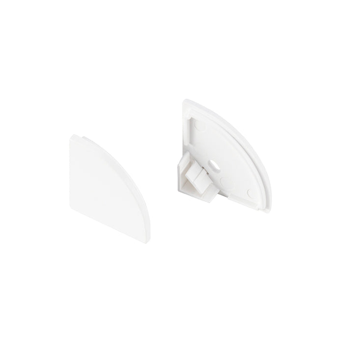 SLV 1012571 LED STRIP END CAPS, CORNER, M, white (MD01)