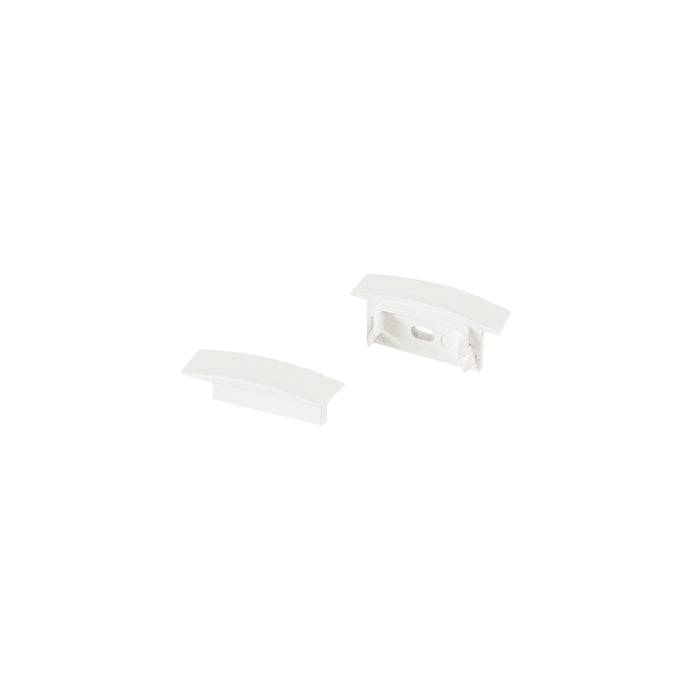 SLV 1012573 LED STRIP END CAPS, RECESSED, M, white (MD01)