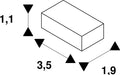 SLV 1012584 LED STRIP PROFILE SURFACE-MOUNTED CONNECTOR, S (MD12)