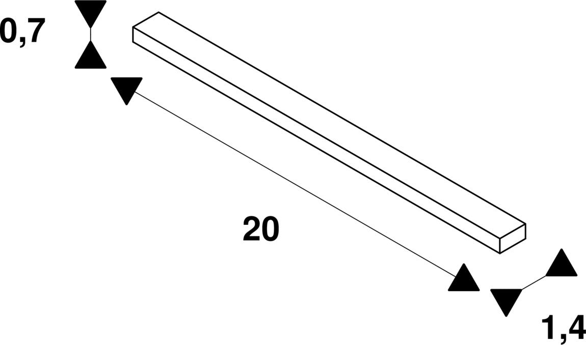 SLV 1012604 LED STRIP CONNECTOR IP SEALING SET, 12MM (MD12)