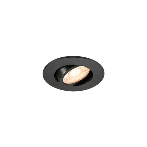 SLV 1012624 UNIVERSAL DOWNLIGHT SLIM, RL, PHASE, ceiling recessed luminaire, 2700 K / 3000 K / 4000 K, 6 W, black (MD01)