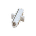 SLV LONG CONNECTOR, for 1-phase high-voltage surface-mounted track, white, electrical